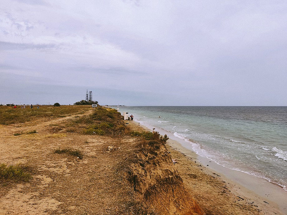 пляжи села Витино в Крыму