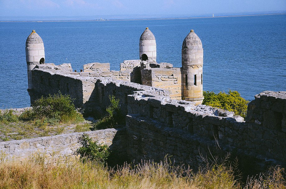 развалины Пантикапея в районе города Керчь