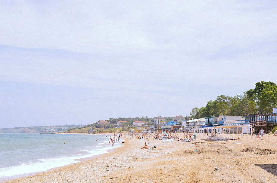 фото пляжа Учкуевки